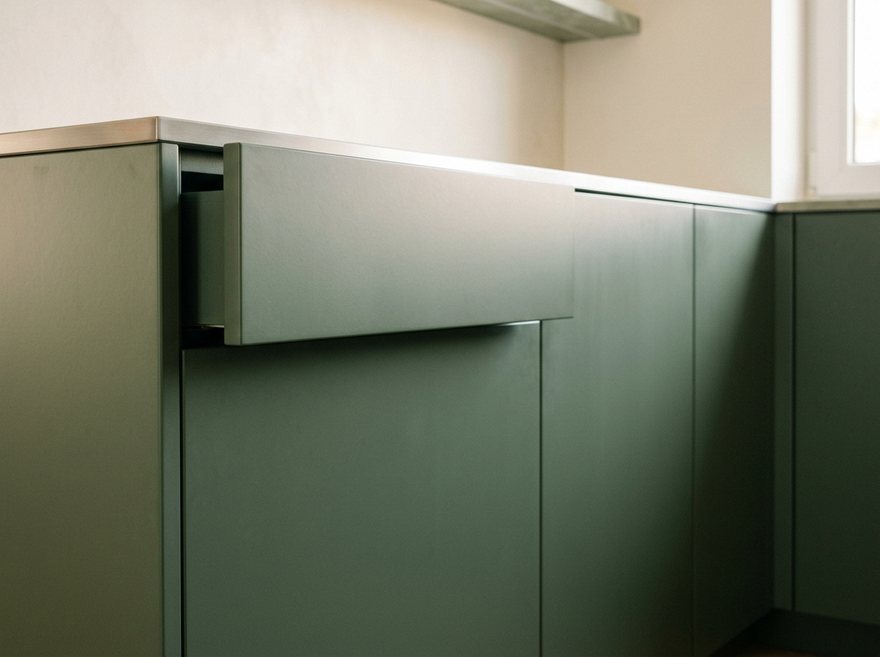 Front z MDF w matowym lakierze